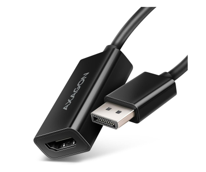 Przejściówka Axagon RVD-HI20N DisplayPort - HDMI adapter, 4K/60Hz